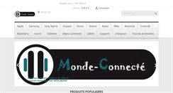 Desktop Screenshot of monde-connecte.com